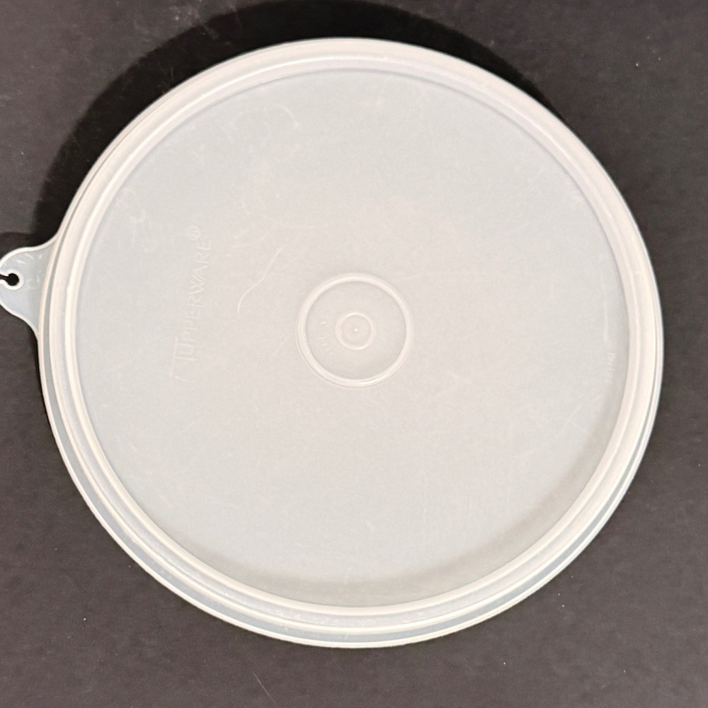 Tupperware Sheer Round Replacement Lid Seal 227-41 Vintage Made in USA 6.5 Inch